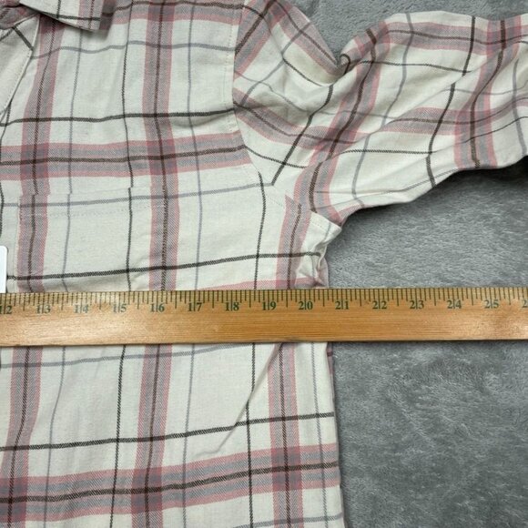 Weatherproof Vintage Women's S Flannel Shirt Button Down a1633 - Picture 6 of 11